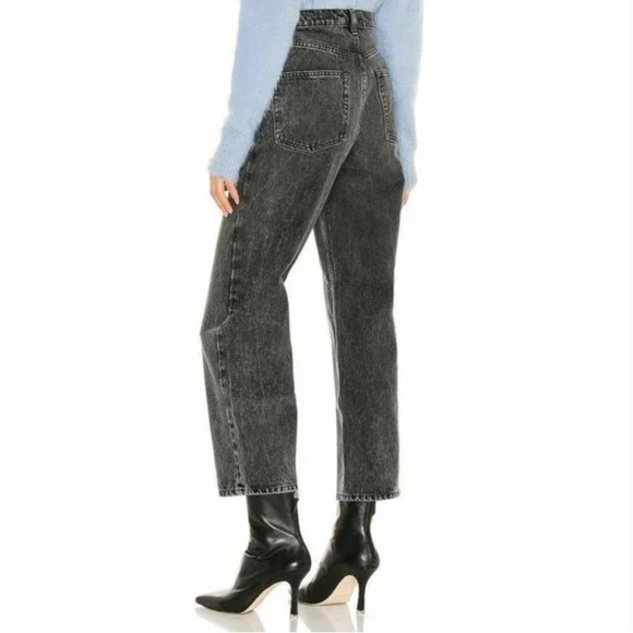 Free People Black Frank Dad Jeans 25 - Picture 2 of 2